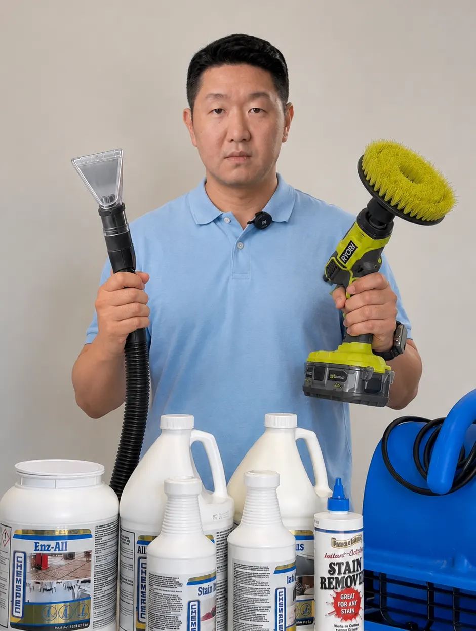 Andrew, the upholstery expert at RTP Upholstery