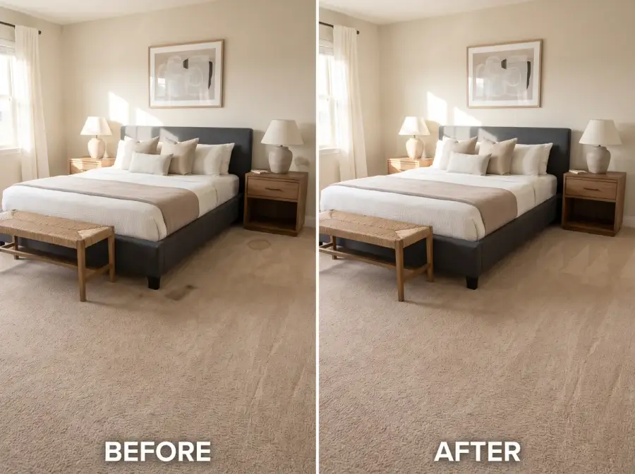 RTP Upholstery before and after cleaning — photo 10