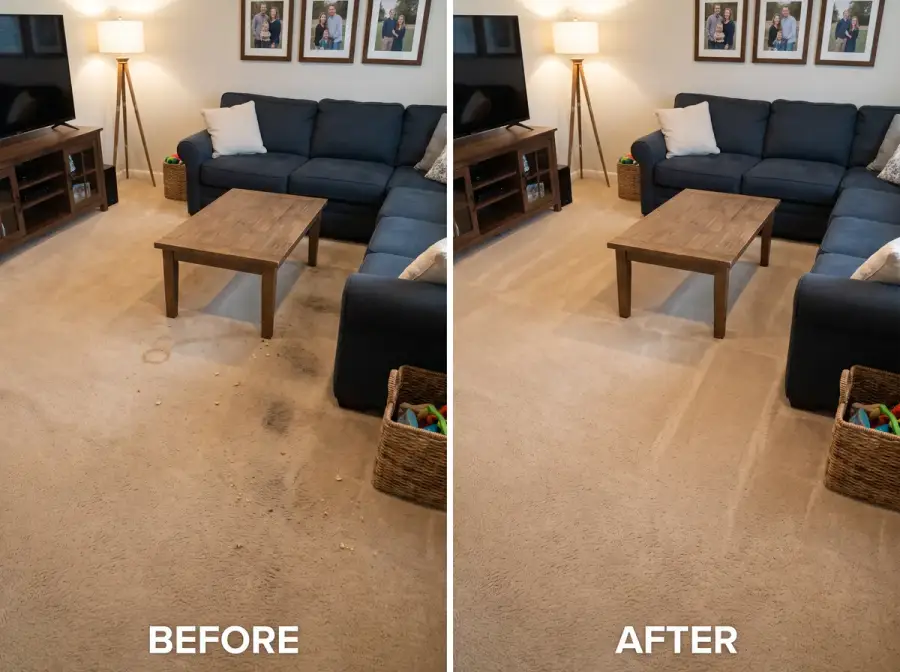 RTP Upholstery before and after cleaning — photo 14