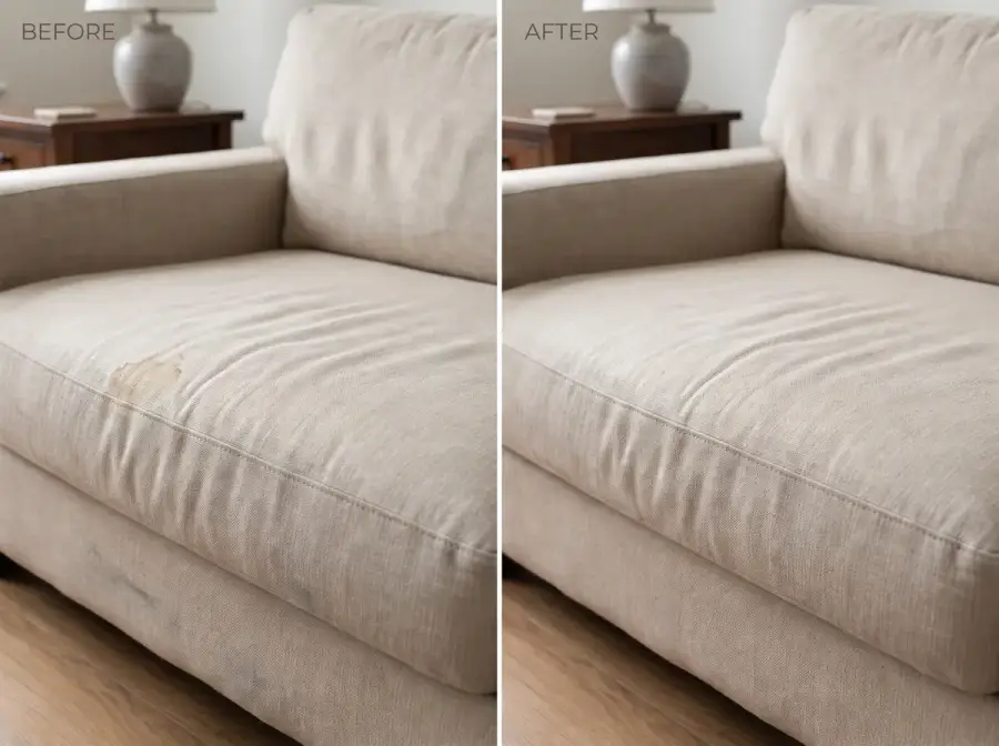 RTP Upholstery before and after cleaning — photo 15