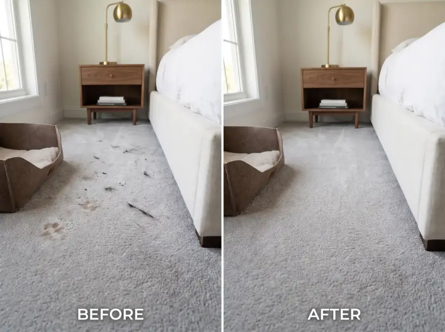 RTP Upholstery before and after cleaning — photo 17